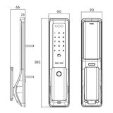 dormakaba FA9000 六合一 Wifi 人臉辨識智慧電子鎖