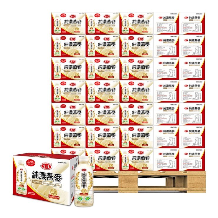 愛之味純濃燕麥340毫升x 12入x 154組 Costco 好市多線上購物