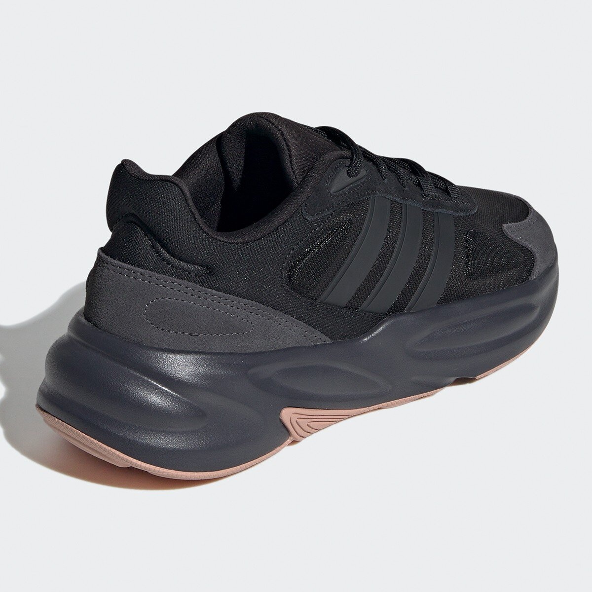 Adidas Cloudfoam 女復古跑鞋 黑