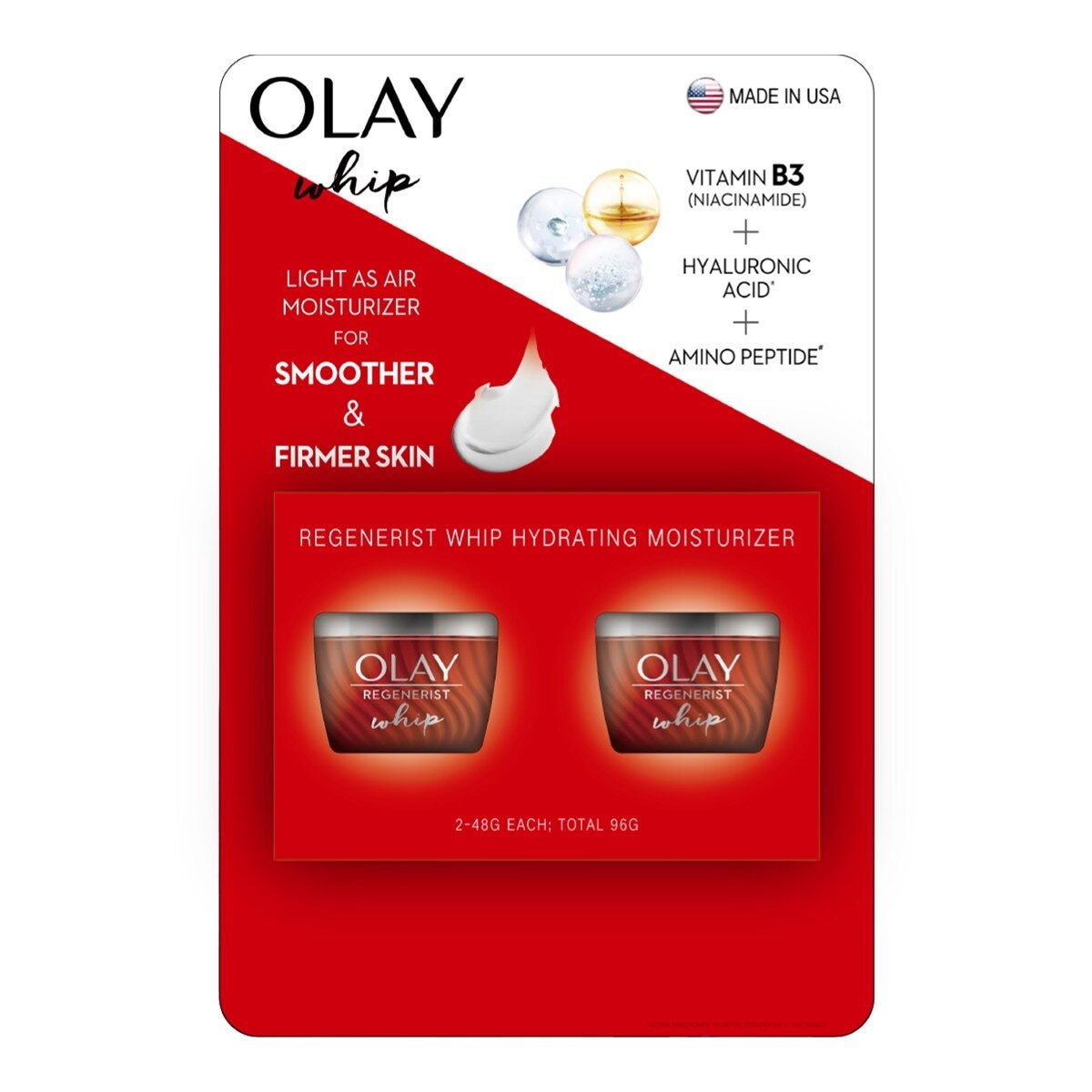 OLAY 緊緻空氣感面霜 48公克 X 2入 OLAY 緊緻空氣感面霜 48公克 X 2入