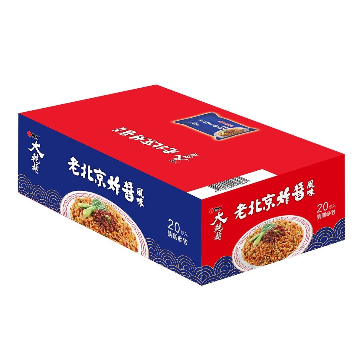 維力 大乾麵 老北京炸醬風味 105公克 X 20包 維力 大乾麵 老北京炸醬風味 105公克 X 20包