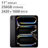 Apple 11 吋 iPad Pro Wi-Fi 256GB 配備標準玻璃