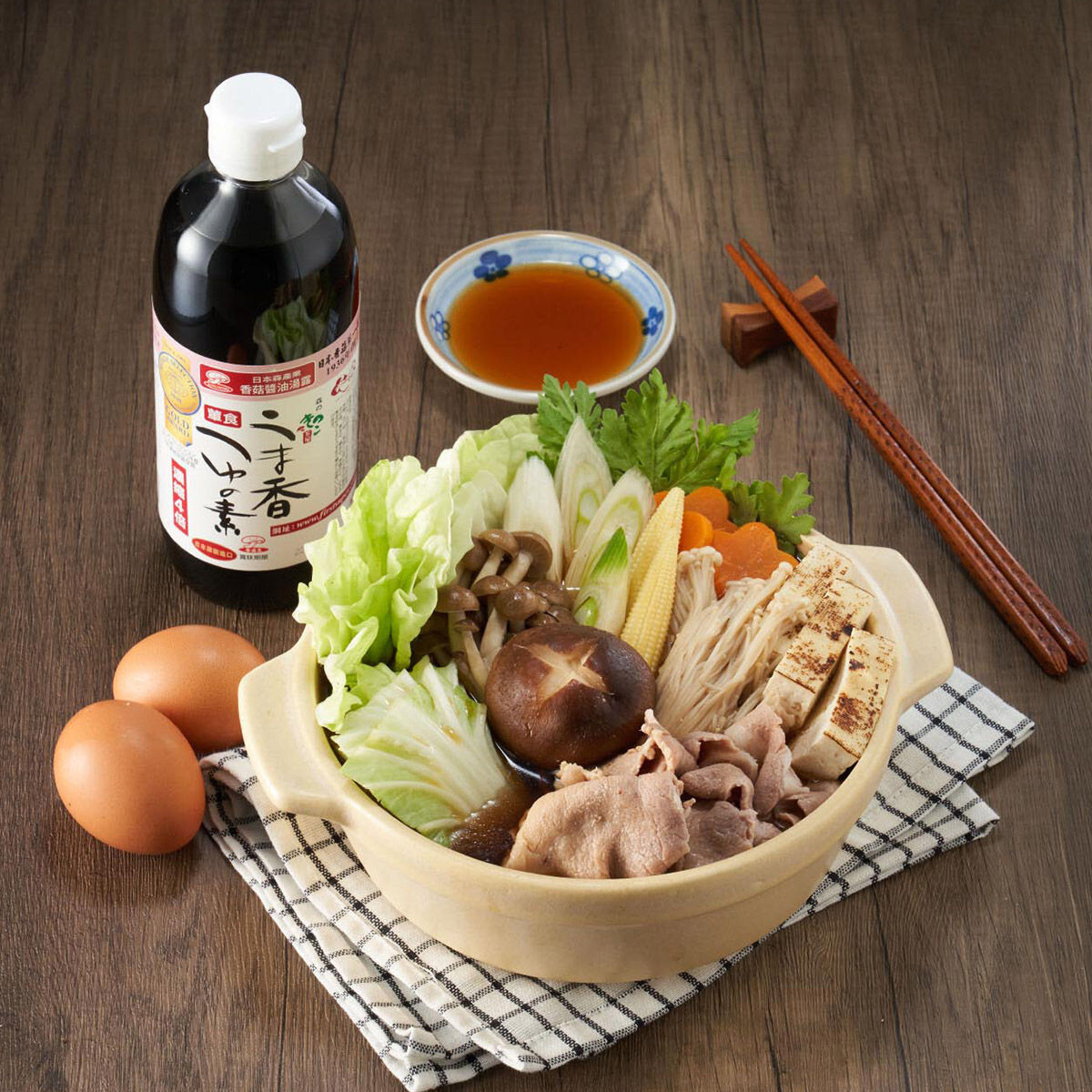 日本森產業 香菇醬油露 500毫升