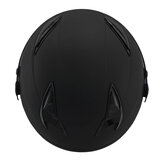 M2R 3/4罩安全帽 騎乘機車用防護頭盔 M-700 消光黑 XL