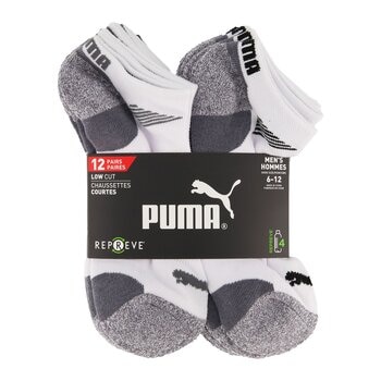 Puma 男運動短襪 12 雙入