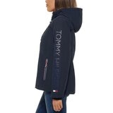 Tommy Hilfiger 女軟殼連帽外套 深藍