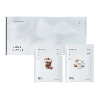 Body Goals 乳清蛋白飲組合 31公克 X 60入 (法式可可 / 英式奶茶) Body Goals 乳清蛋白飲組合 31公克 X 60入 (法式可可 / 英式奶茶)