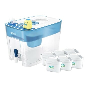 Brita X 三麗鷗 Flow 桌上型濾水箱 8.2公升 附6入 Maxtra Pro 濾芯 Brita X 三麗鷗 Flow 桌上型濾水箱 8.2公升 附6入 Maxtra Pro 濾芯