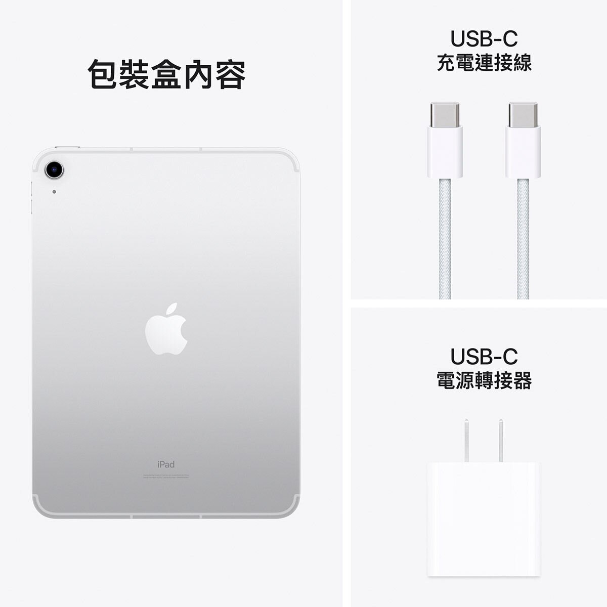 Apple iPad (第10代) 10.9吋Wi-Fi + 行動網路256GB 銀色| Costco 好市多