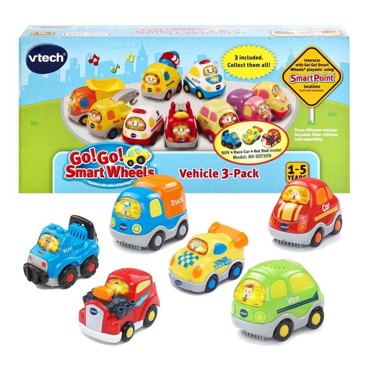 Vtech 嘟嘟小車3 入組 Costco 好市多線上購物