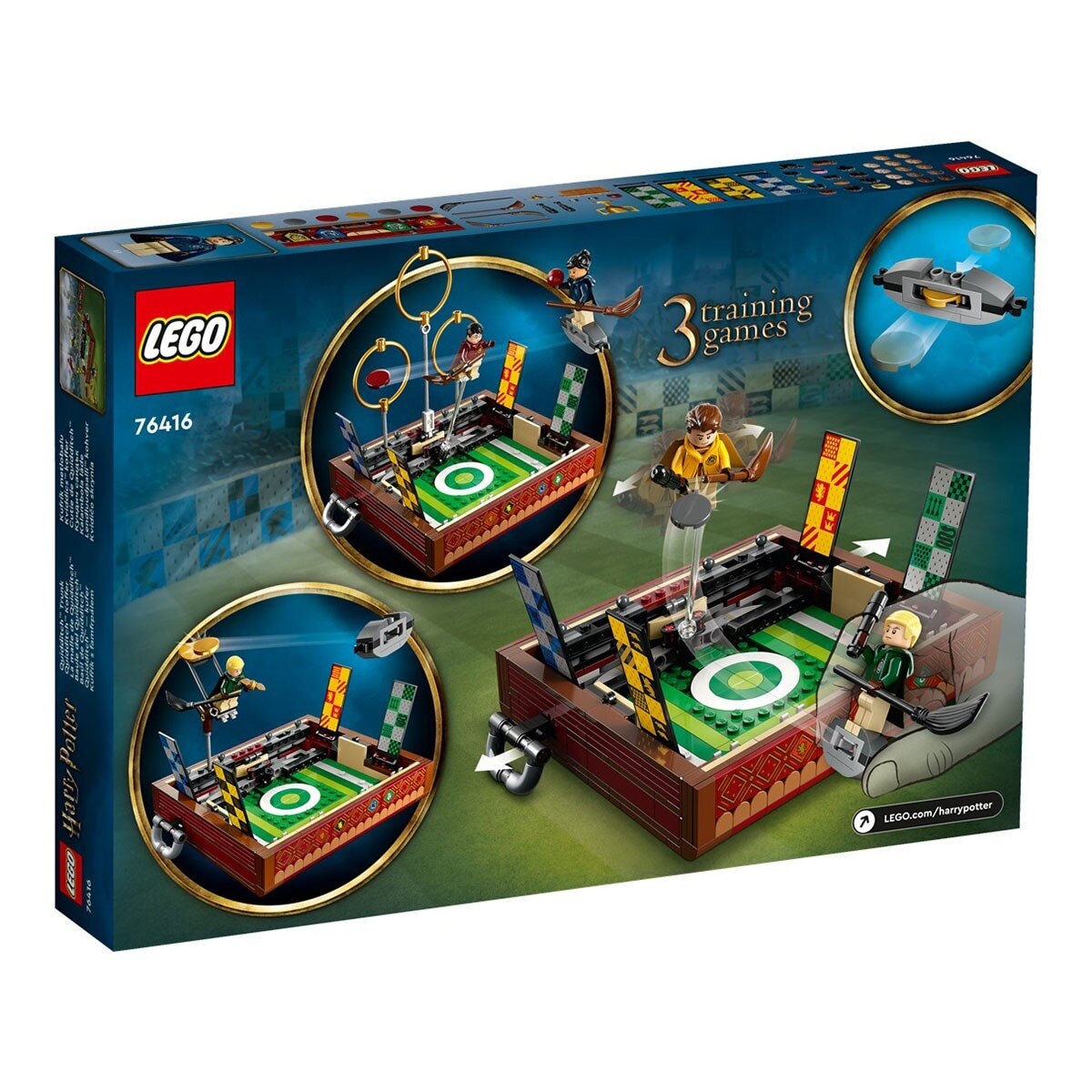 LEGO 哈利波特系列 魁地奇行李箱 76416
