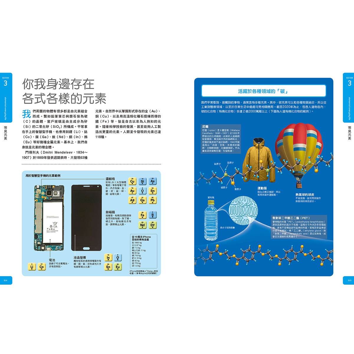 Galileo科學大圖鑑套書化學篇：化學大圖鑑 + 元素大圖鑑 (共二冊)