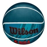 威爾森 橡膠籃球 NBA DRV 系列 PLUS 火紋藍 (7號)