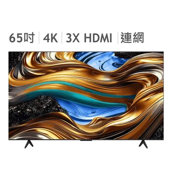 TCL 65吋 4K UHD Google TV 液晶顯示器 65P755