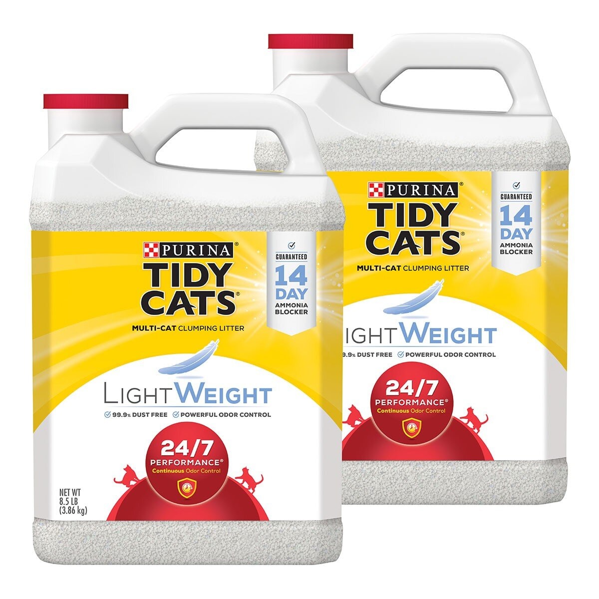 Tidy Cats 超輕量凝結型貓砂 3.86公斤 X 2罐