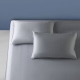 Don Home 萊賽爾素色雙人床包枕套三件組 152公分 X 190公分 中灰