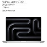 Apple MacBook Pro 16吋 搭配 M4 Max 晶片 14 核心 CPU 32 核心 GPU 36GB 1TB SSD 銀色