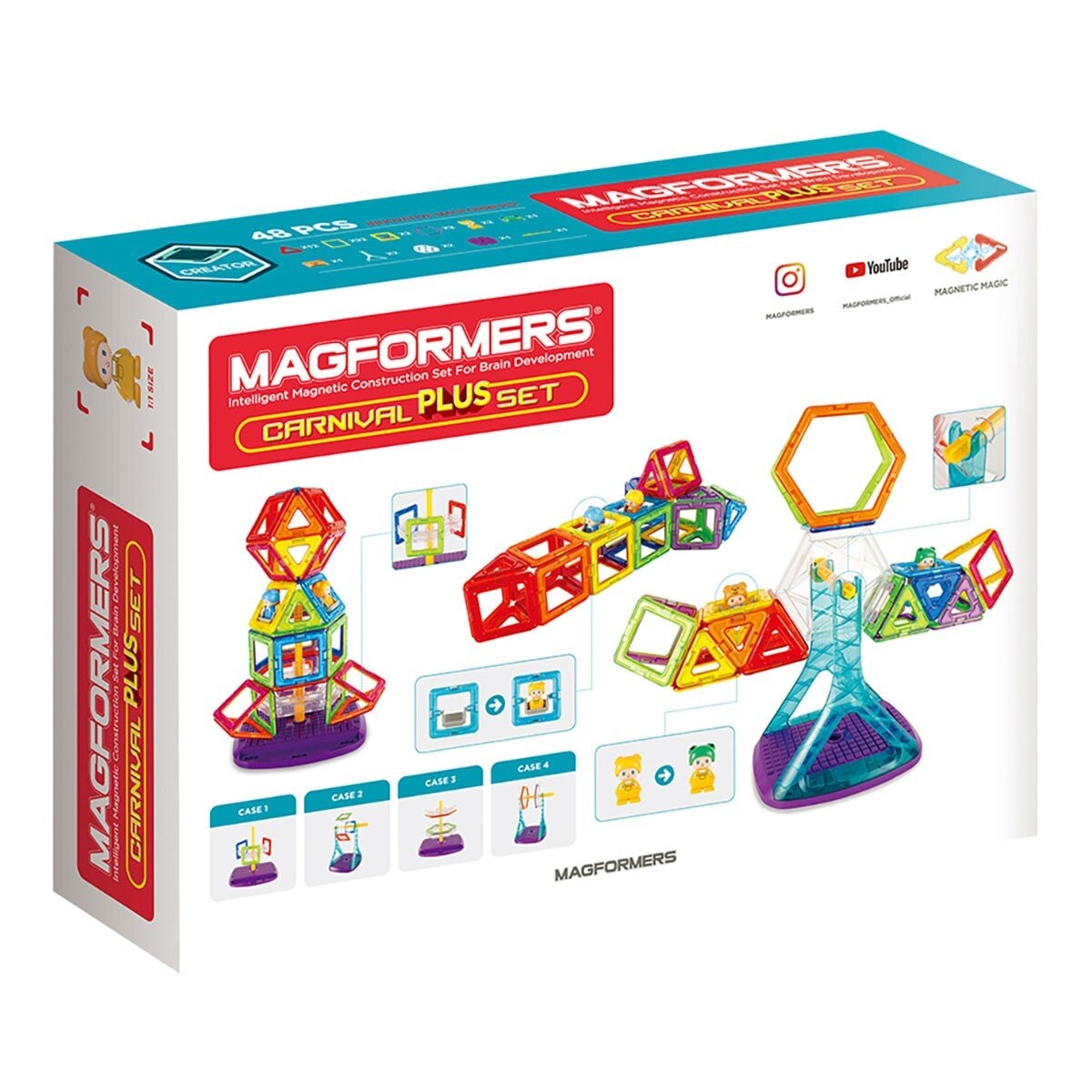 Magformers 磁性建構片 摩天輪 Plus