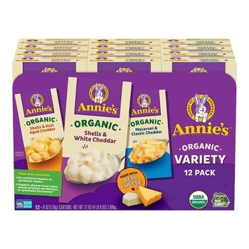 Annie’s Home Grown 有機起司通心粉 12入組合包 Annie’s Home Grown 有機起司通心粉 12入組合包