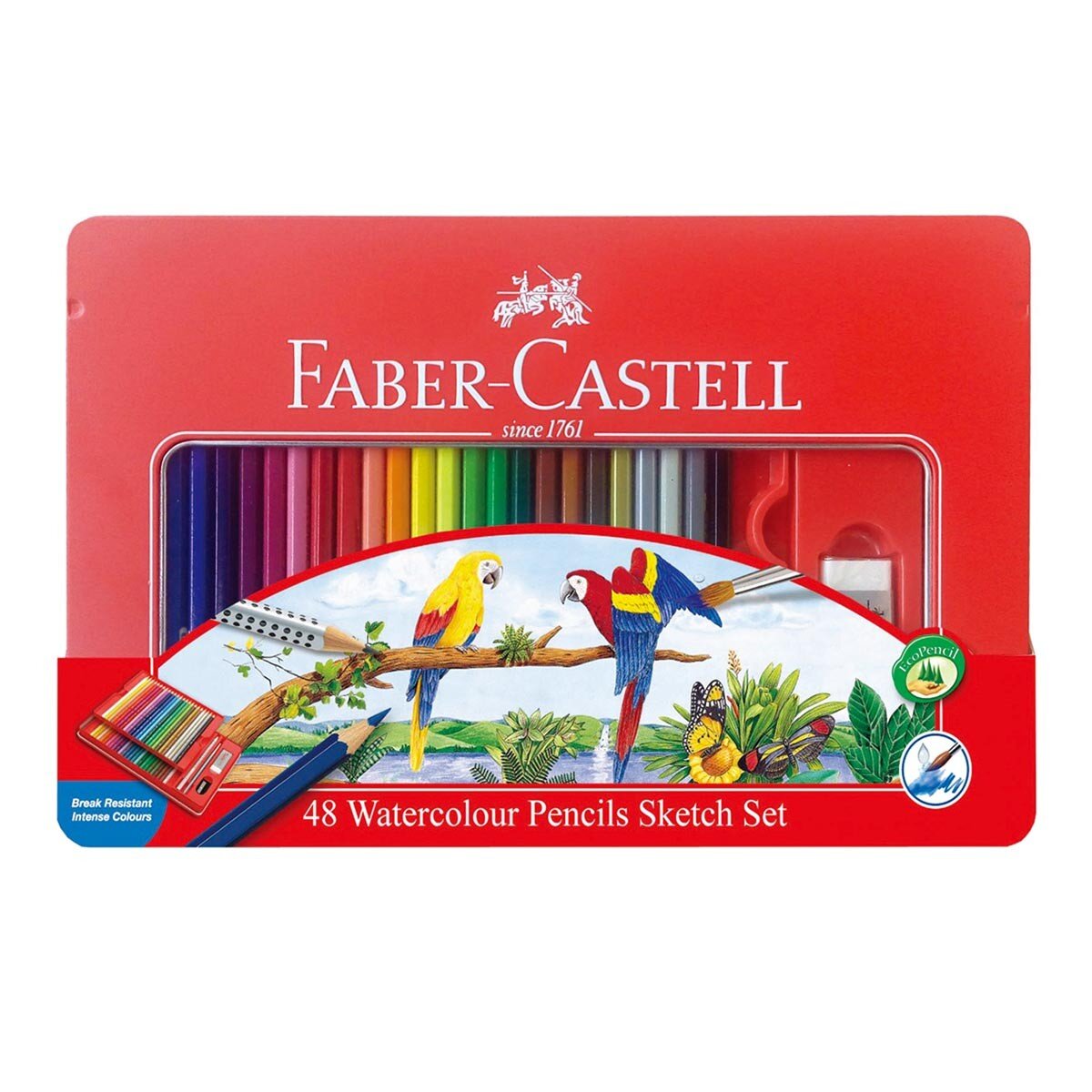 Faber-Castell 輝柏水溶性彩色鉛筆48色| Costco 好市多