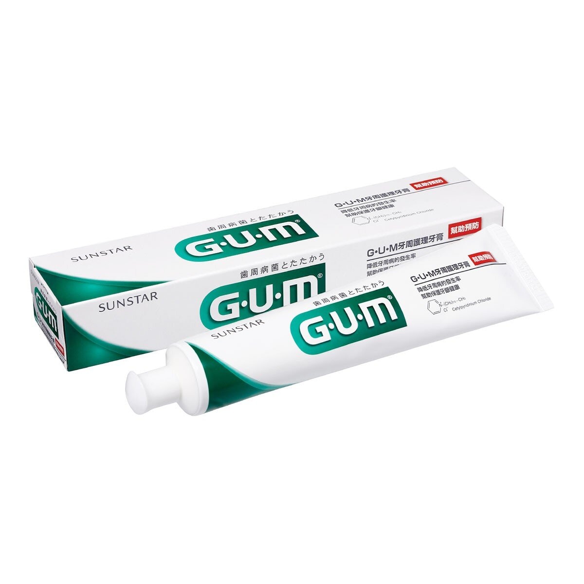 G.U.M 牙周護理牙膏 140公克 X 3入