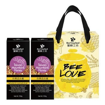 蜜蜂工坊 Beelove 高山蜂蜜禮盒 700公克 X 2入 蜜蜂工坊 Beelove 高山蜂蜜禮盒 700公克 X 2入
