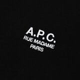 A.P.C. 男短袖圓領上衣 黑色