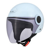 M2R 1/2罩安全帽 騎乘機車用防護頭盔 M-506 亮藍 XXL