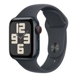 Apple Watch SE LTE 40公釐 午夜色鋁金屬錶殼 附午夜色運動型錶帶 S/M