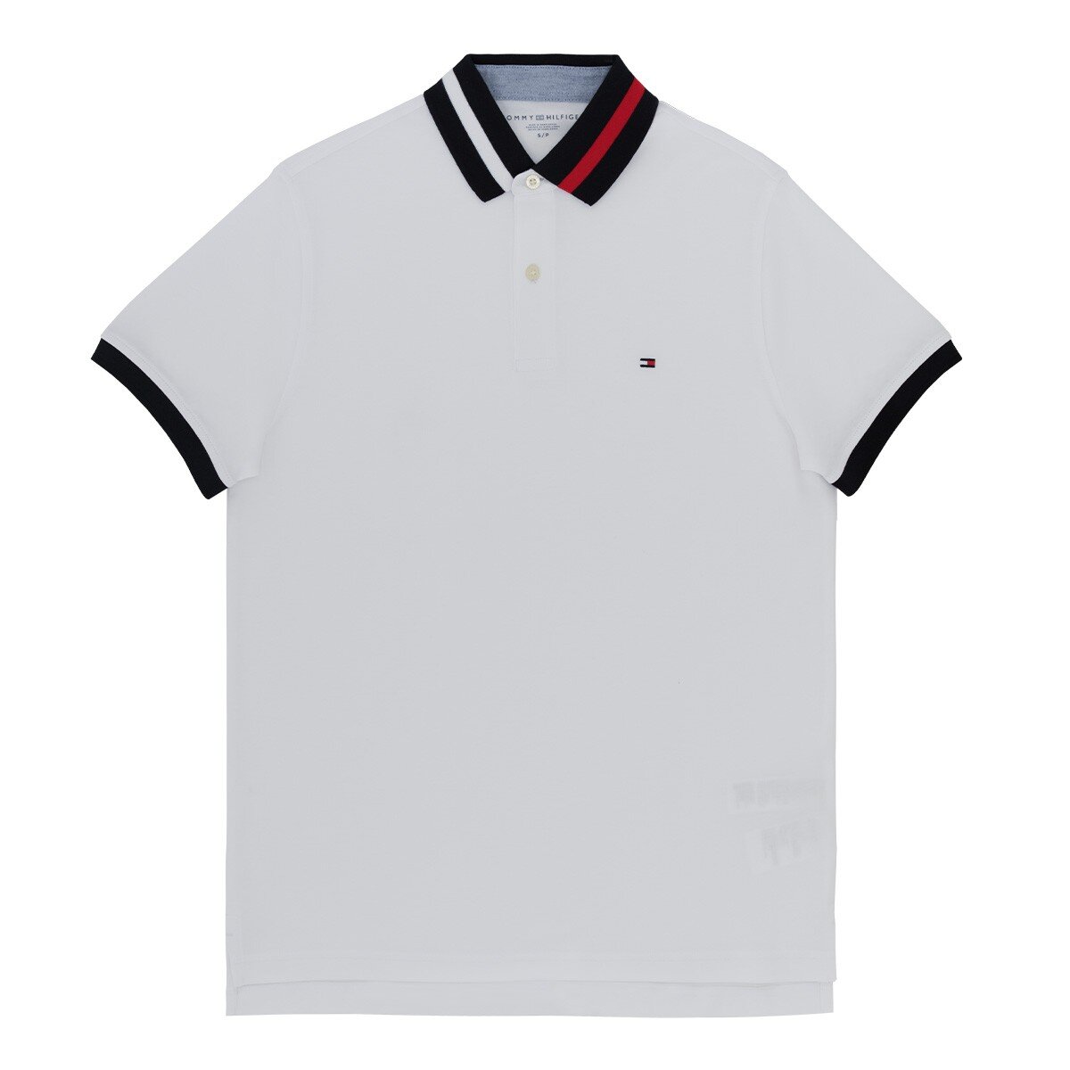 Tommy Hilfiger 男 Polo 上衣 白色