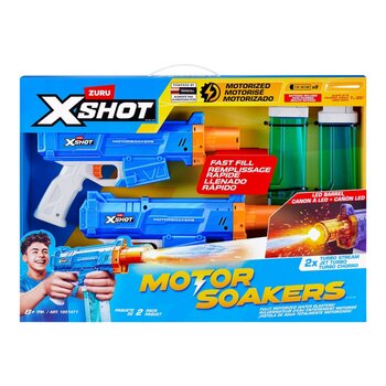 Zuru X-Shot Motor Soakers 2-Pack Set / Ages 8 and up Zuru X-Shot Motor Soakers 2-Pack Set / Ages 8 and up