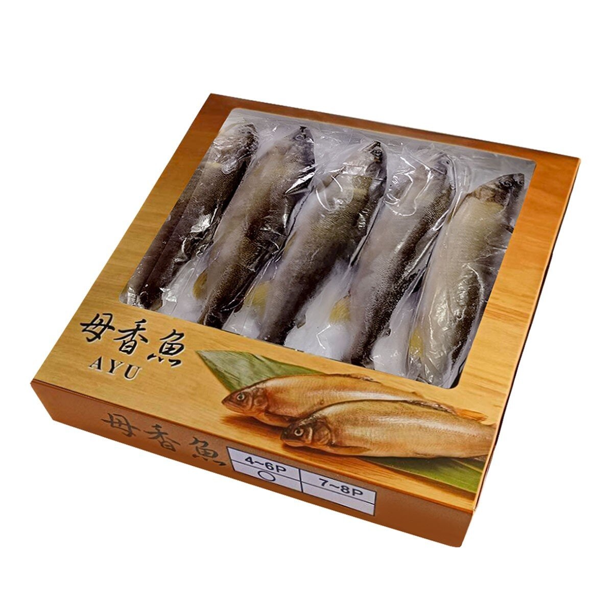 冷凍母香魚 4-6尾/ 1盒