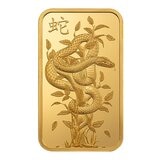 PAMP 蛇年彌月黃金條塊 999.9純金 1 oz