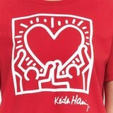 Keith Haring 女睡衣套組 紅