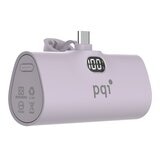 PQI USB-C 20W 快充口袋行動電源 PD05 兩入組 紫色