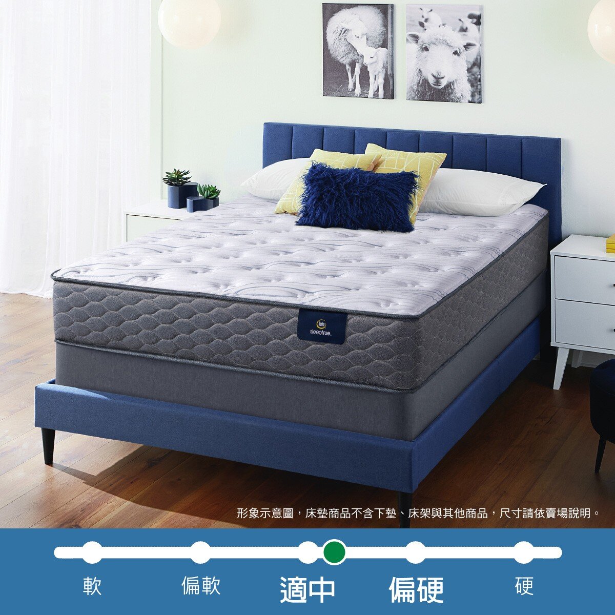 Serta Savannah 雙人床墊 151公分 X 188公分