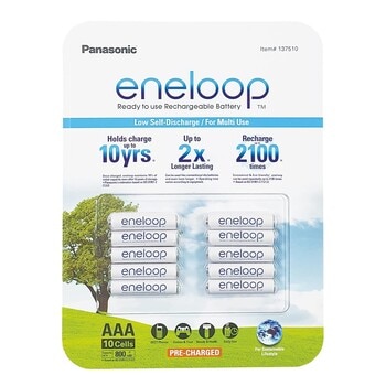 Panasonic Eneloop 4號充電電池 10入