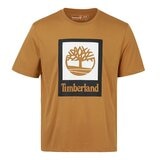 Timberland 男短袖上衣 棕