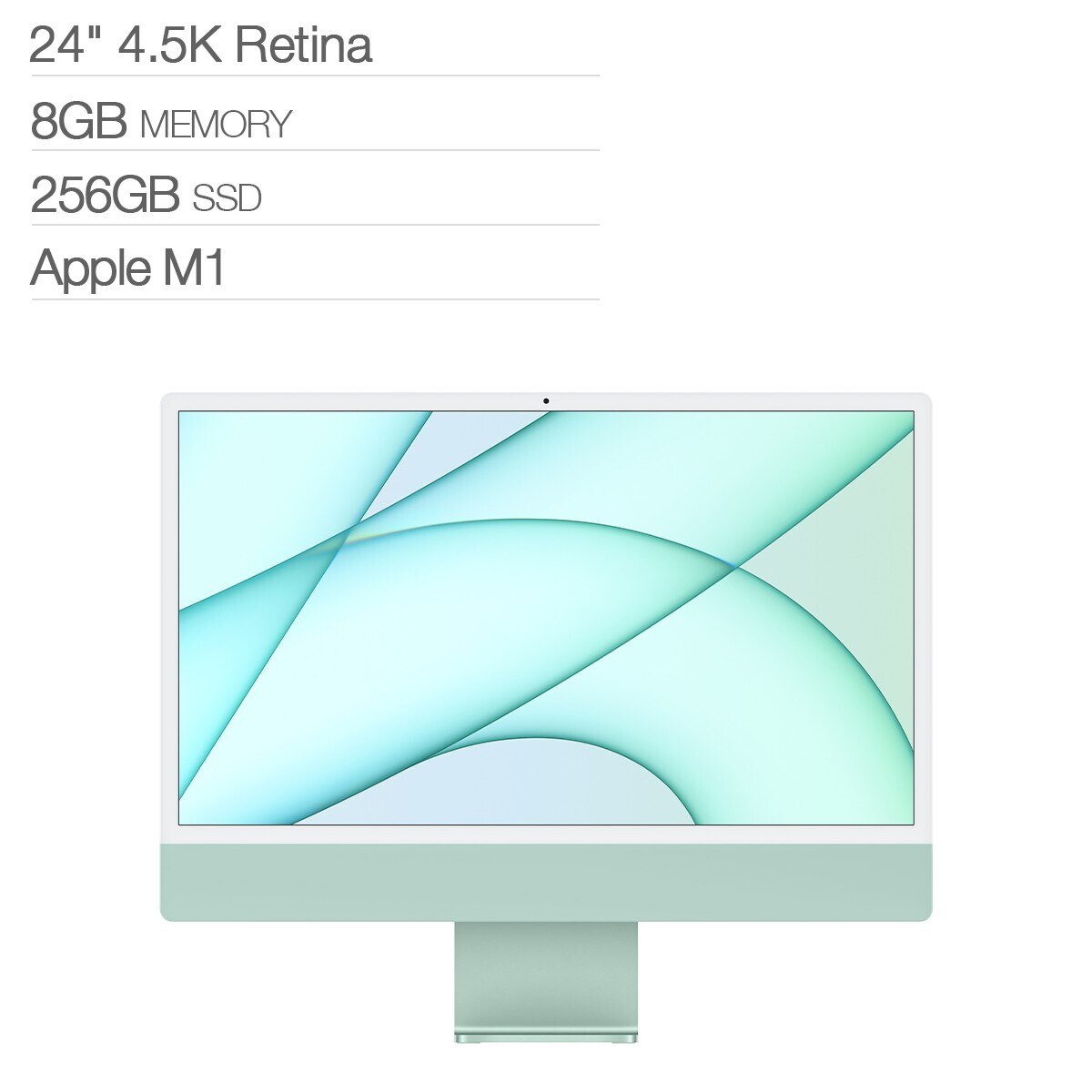 Apple iMac 24吋M1晶片8 核心CPU 8 核心GPU 8GB 256GB | Costco 好市多