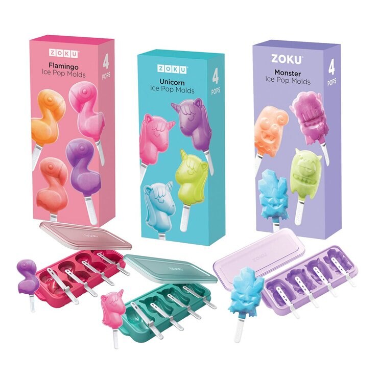 Zoku Unicorn Popsicle Molds