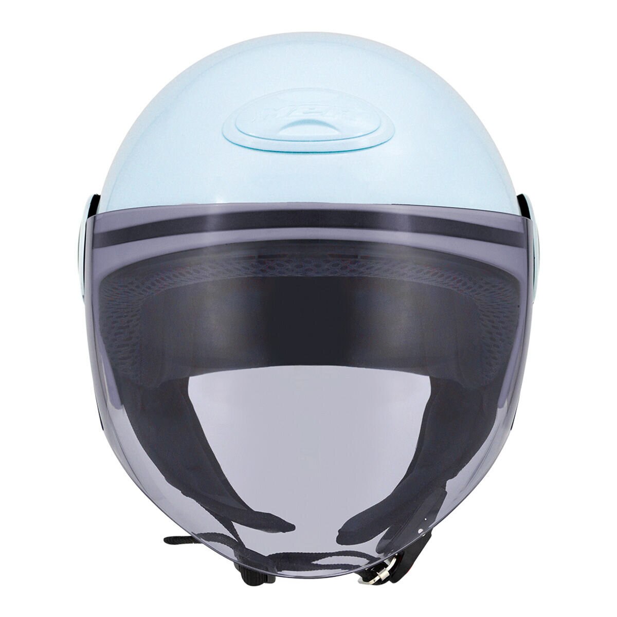 M2R 1/2罩安全帽 騎乘機車用防護頭盔 M-506 亮藍 L