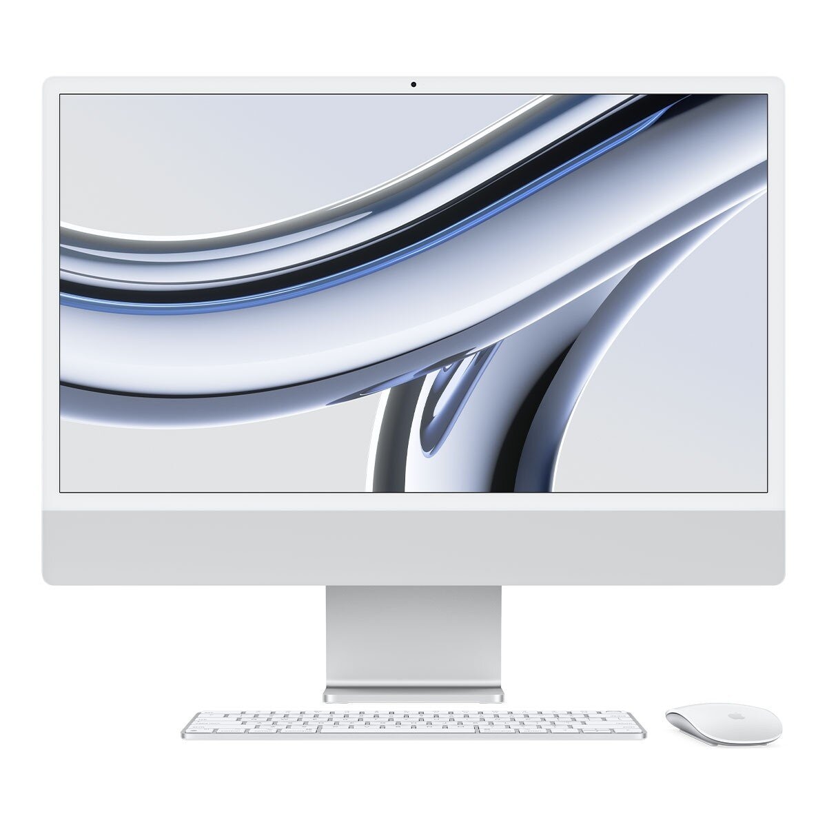 Apple iMac 24吋 搭配 M3 晶片 8 核心 CPU 8 核心 GPU 256GB SSD 銀色