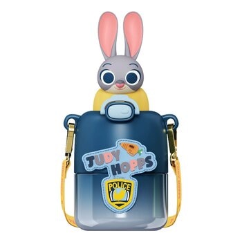 迪士尼 兒童不鏽鋼保冷保溫水壺 430毫升 哈茱蒂 迪士尼 兒童不鏽鋼保冷保溫水壺 430毫升 哈茱蒂