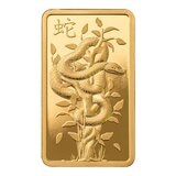 PAMP 蛇年彌月黃金條塊 999.9純金 5公克