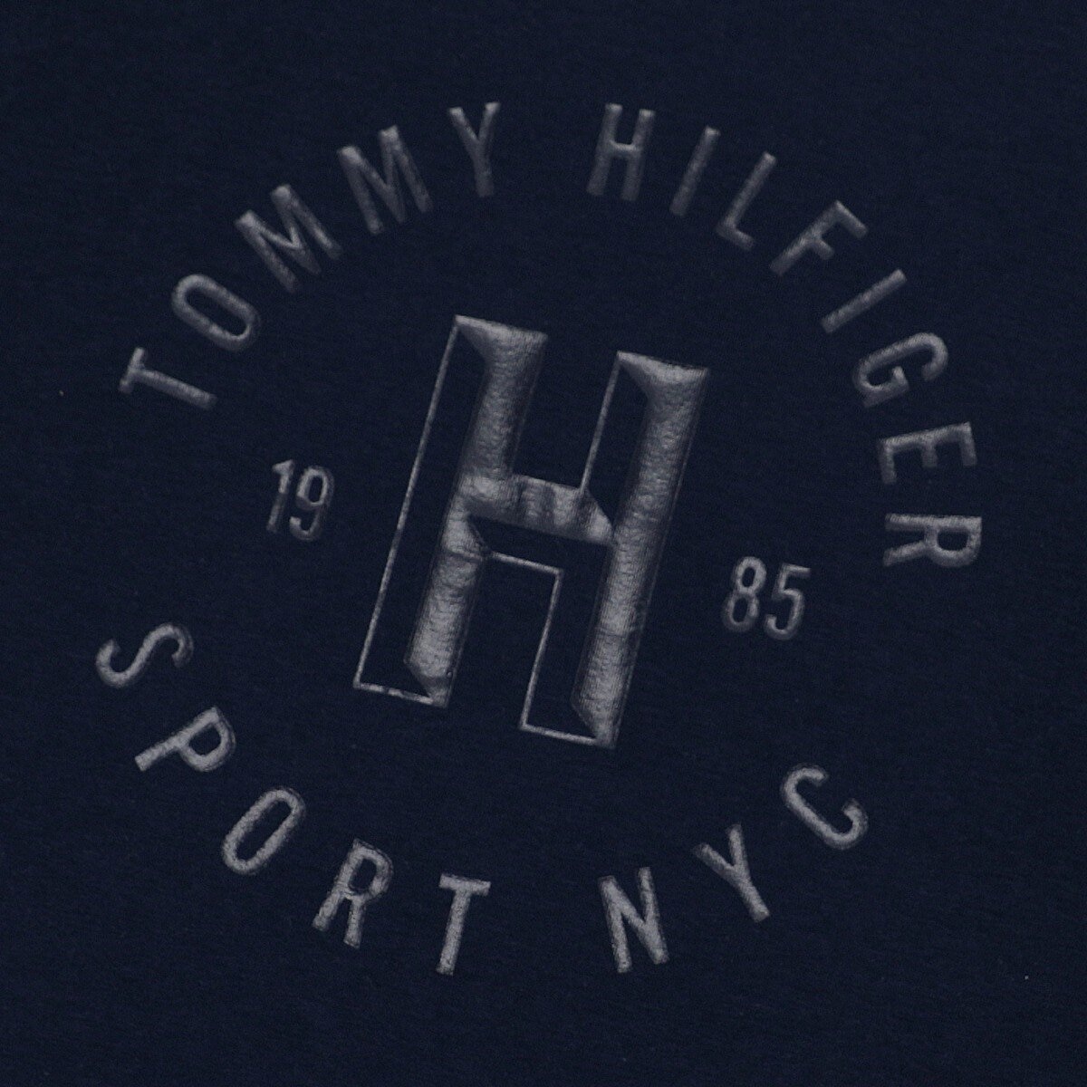Tommy Hilfiger 女圓領短袖上衣 深藍