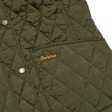 Barbour 女菱格壓紋外套 深綠