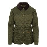 Barbour 女菱格壓紋外套