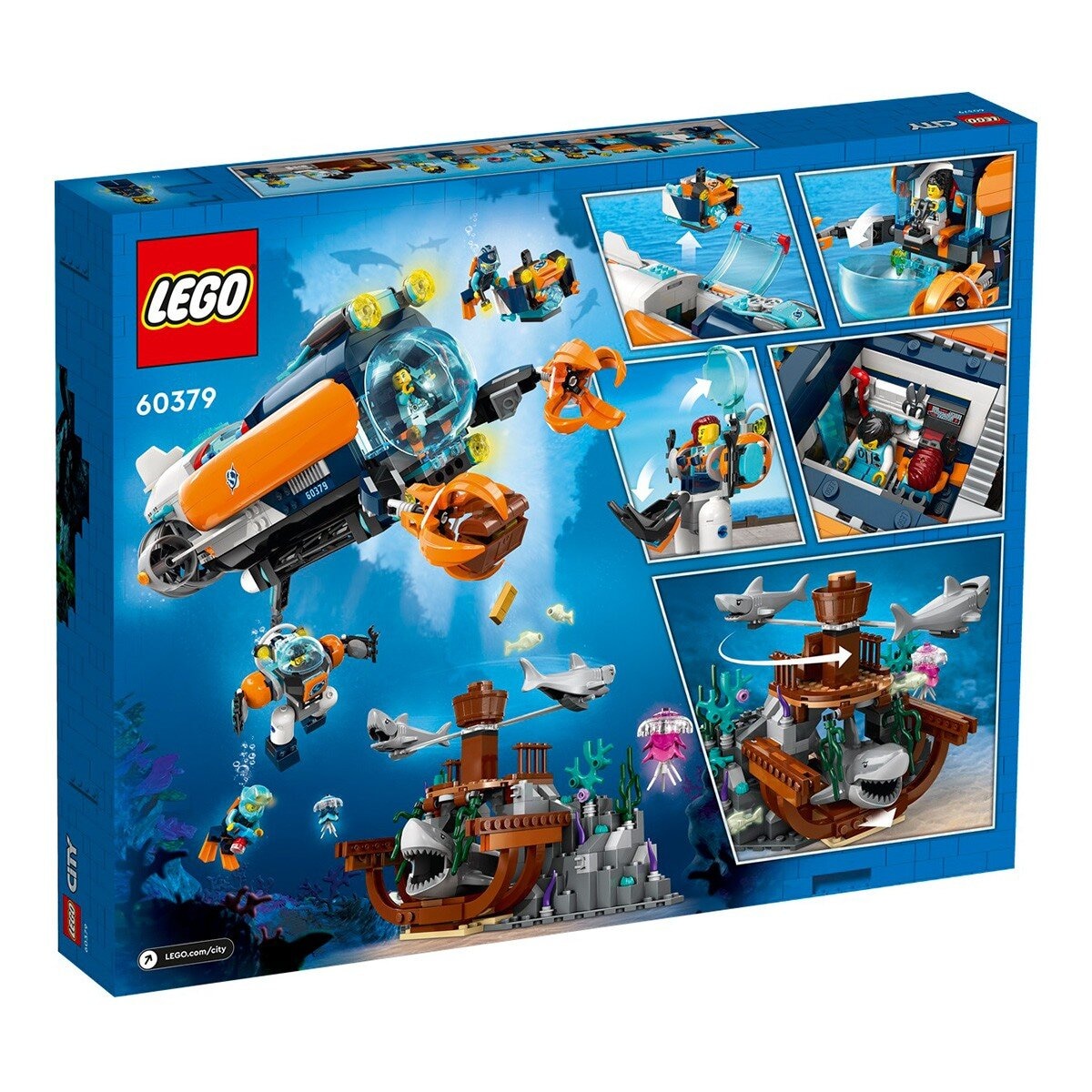LEGO 城市系列深海探險家潛水艇 60379