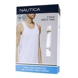 NAUTICA MEN'S TANK 3PK男士背心三入組美國尺寸(US) : S - XL