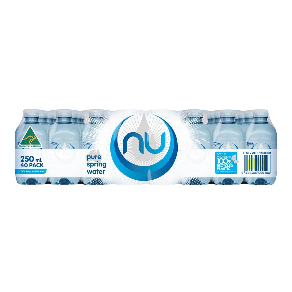Nu-Pure 泉水 250毫升 X 40瓶 Nu-Pure 泉水 250毫升 X 40瓶